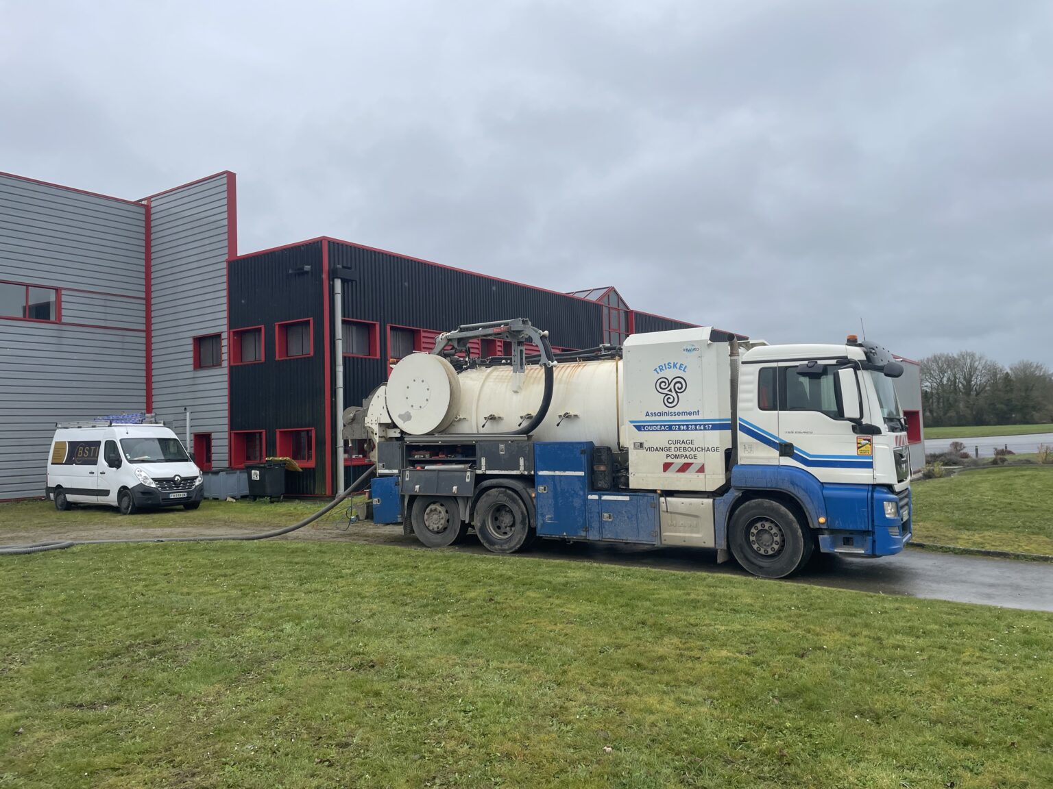 triskel assainissement loudeac pontivy curage reseau
