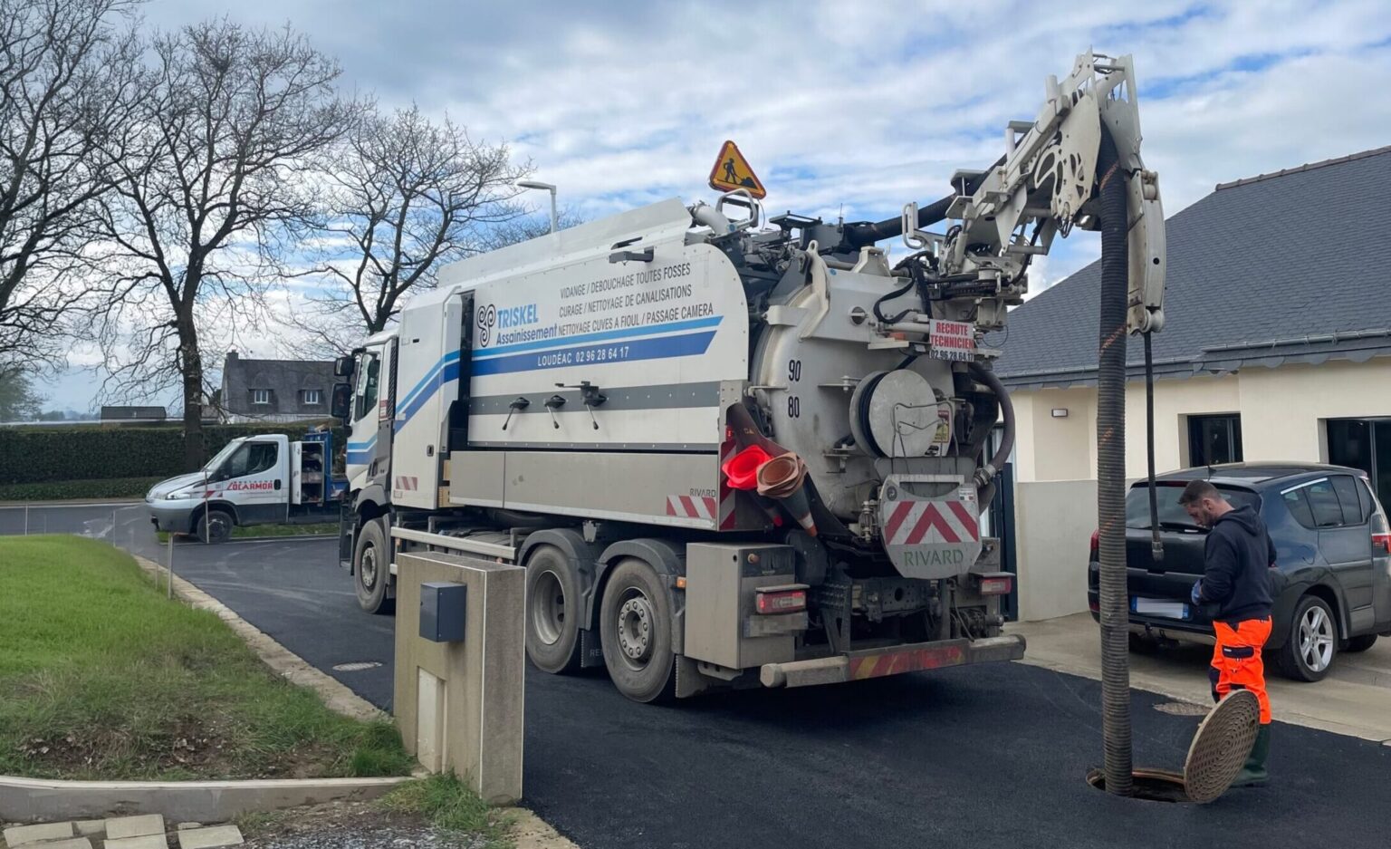 triskel assainissement entreprise de pompage curage hydrocurage nettoyage hp a loudeac 22